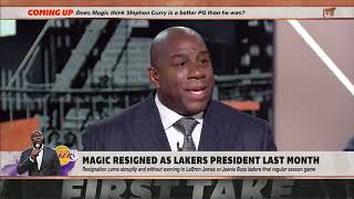 Magic Johnson explains trading D'Angelo Russell because of the "Shaggy P" incident