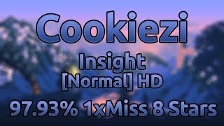 Cookiezi | Haywyre - Insight [Normal] HD 97.93% 645/1305x 1xMiss ★8