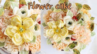 [ENG]?활짝 핀 작약 케이크?How to make blooming peony cake