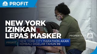 Sudah Divaksin, Pemerintah New York Izinkan Warganya Lepas Masker