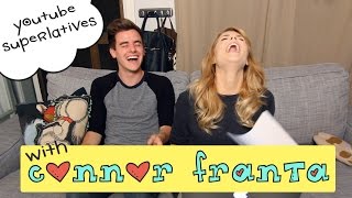 YOUTUBE SUPERLATIVES W/ CONNOR FRANTA // Grace Helbig