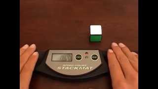 1x1 One Handed Solve 0.07 Secs