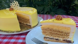Муссовый медовик ❤ Муссовый торт Современный медовик ❤ Cooking with Love