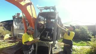 Quadraplegic Wheelchair Excavator Operator