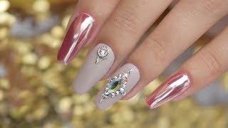Chrome Pink & Matte Nude | Red Iguana | April Ryan
