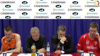 Karhubasket - Vilpas 8.10.2014 Lehdistötilaisuus