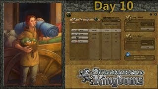 Stronghold Kingdoms - Economy Gameplay - Tutorial [Day 10]