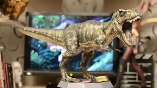 Jurassic Park. Бумажное моделирование. Pepakura.Тираннозавр
