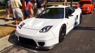 One-Off Matte White "Mugen" NSX Widebody Coupe!! (1080p HD)