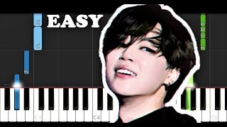 BTS - Dream Glow ft Charli XCX (EASY Piano Tutorial)