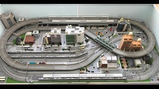 【鉄道模型・Nゲージ】レイアウト紹介(1) "Model railroad"
