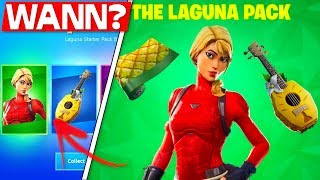 WANN kommt das NEUE STARTER PACK? | Fortnite Laguna Pack von Season 8