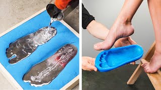 Cool silicone shoes. Amazing feet hacks
