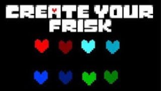 Chara??? What are you doing?? (Create your Frisk)
