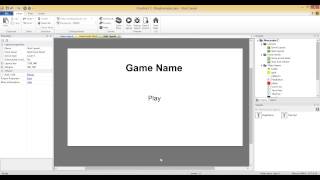 Building Games in Construct 2 Part 9- Adding a Start Screen