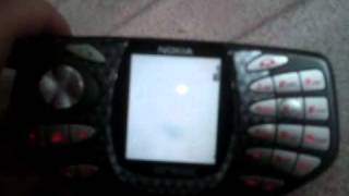 nokia n-gage biały ekran