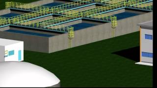 3D Rendering - Water Treatment & Heavy Industry