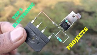 TOP 5 ELECTRONIC PROJECTS WITH TRANSISTOR 2N3055 & BRIDGE RECTIFIER