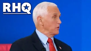 Pence Learns Trump Is Running In 2024, Here's His Reaction