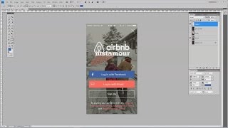 How To Design a Mobile App Signup Screen in Adobe Photoshop
