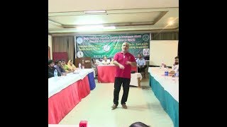 A seminar ogranaised by Pakistan Bodybuilding Association about  the using prohibited drugs