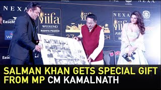 Salman Khan Gets Special Gift From MP CM Kamalnath @ IIFA Awards 2020 Indore