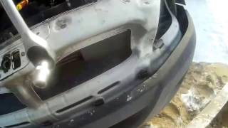 РАЗБОР ФАРТУКА IVECO daily 4 (обычная процедура)THE DISCARD OF THE FACTURE