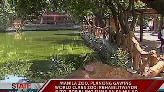 SONA: Manila Zoo, planong gawing world class zoo