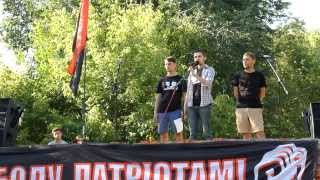 Акция националистов у Подольского СИЗО 8 августа 2015