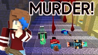 MINECRAFT LET'S PLAY MURDER | MIRACLES IN MURDICLES | PARTY ZONE SERVER