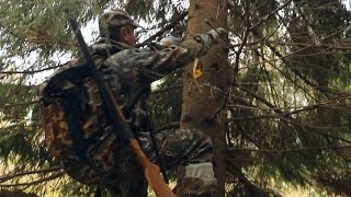 Лабаз-одиночка или "Браконьерская" засидка