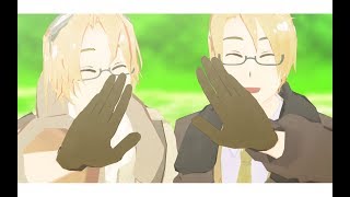 [APH/Hetalia MMD] Together Always/ふたりずっと(America, Canada)
