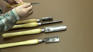 Резцы по дереву, для токарного станка.