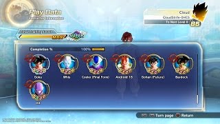 Dragon Ball Xenoverse 2| DLC Pack 1| All Mentors and Training Missions