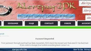 How To Exchange Alertpay Balance Using Alertpay2pk in Pakistan!