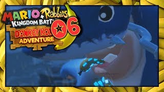 DEUXIÈME BOSS, LE MÉCHANT LAPIN REQUIN BLEU ! - MARIO + LAPINS CRÉTINS DONKEY KONG ADVENTURE #06