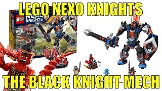 LEGO NEXO KNIGHTS 70326 THE BLACK KNIGHT MECH REVEALED NEWS UPDATE