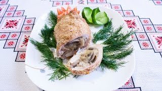 ЗРАЗЫ МЯСНЫЕ С ГРИБАМИ И СЫРОМ Как приготовить зразы МЯСНІ ЗРАЗИ з грибами та сиром Зразы с мясом