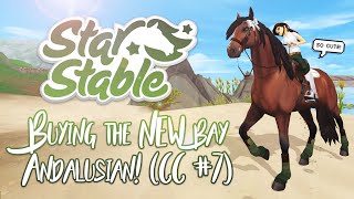 Buying the NEW bay Andalusian! (CC #7) | Star Stable Updates