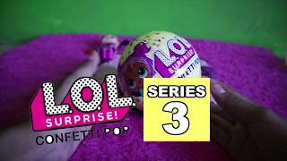 LOL Surprise Confetti Pop Series 3 VS Fake Glitter Series #JVLOG