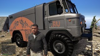 GTA 5 - Thử thách lấy xe GAZ cổ leo lên đỉnh núi Chiliad | ND Gaming