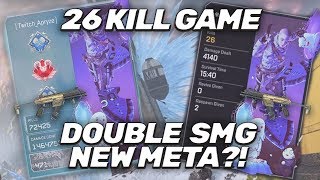 26 KILLS WITH DOUBLE SMGS | #1 TOTAL KILLS PC APEX LEGENDS | Apryze