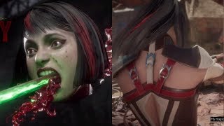 Mortal Kombat 11 All Fatalities On Skarlet Online Beta