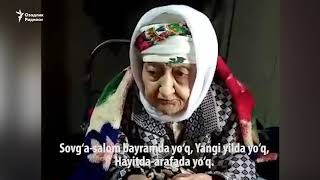 Тўшакка михланган, фарзандсиз 100 яшар момонинг имтиёзлари берилмаётир