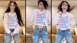 Conservative Woman Gets Nutty With Her New MAGA Shirt