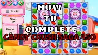 CANDY CRUSH SAGA LEVEL 450