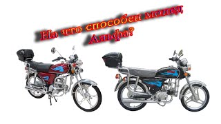 На что способен мопед ALPHA?
