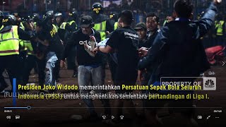 Tragedi Kanjuruhan Jokowi minta Liga 1 Dihentikan Sementara
