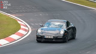 2019 PORSCHE CARRERA 4S SPIED TESTING AT THE NÜRBURGRING