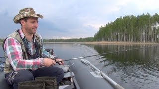 Ловим щуку в Латгалии на оз. Сиверс